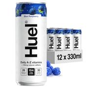 Huel Daily A-Z Vitamins | 12x330ml Energy Drink | Blue Raspberry