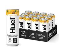 Huel Daily A-Z Vitamins Energy Drink, 12 x 330ml Cans, Pineapple & Mango Sparkling Multivitamin Energy Drink, Fizzy Drinks Made with Real Fruit, Rich