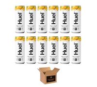 Huel Daily A-Z Vitamins Energy Drink, Variety Flavor Sparkling Multivitamin, No Sugar 26 Vitamins, 100mg Natural Caffeine, 925mg Electrolytes | Low Calorie Vegan (Pack 12, Pineapple & Mango)