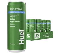 Huel Daily Greens Sparkling | 12x330ml Cans | Blueberry, Lemon & Thyme