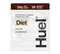 Huel Diet Powder Chocolate Flavour, Complete Weight Loss Meal Replacement Shake, 200 Calories per Serving, 20g Vegan Protein, High Fibre, Low Fat, 26 Vitamins & Minerals, Low Calorie Protein Powder