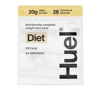 Huel Diet Powder Vanilla Flavour, Complete Weight Loss Meal Replacement Shake, 200 Calories per Serving, 20g Vegan Protein, High Fibre, Low Fat, With 26 Vitamins & Minerals, Low Calorie Protein Powder