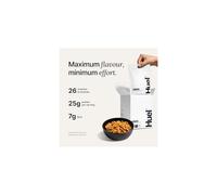 Huel Hot Savoury Meal Packs Cajun Pasta 7 Meals PlantBased Protein Meal with 25g Protein 26 Vitamins Minerals Vegan Nutritionally Balanced HighPro