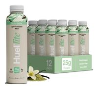 Huel Lite Ready to Drink, 12 x 500ml Bottles, Vanilla Matcha Flavour 25g Protein