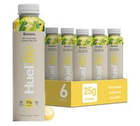 Huel Lite Ready to Drink 500ml Bottles (Pack of 6), 25g Banana Flavour Protein Shake, 190 Calories Meal Replacement Shake, Low Sugar, High Fibre, Vegan Protein Drinks with 26 Vitamins & Minerals