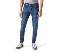 Huel Men’s Jeans, Blue, 38-32, Foam-Dyed Cotton Denim, Laser-Finished, Durable & Comfortable Fit