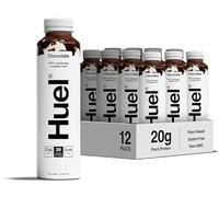 Huel Ready-to-Drink Meal, Chocolate Protein Drink, 12 x 500ml Bottles, Protein Shakes, Pre-Portioned Meal, 20g of Protein per Bottle, Rich in Essential Vitamins, Minerals, Meal Replacement Shake