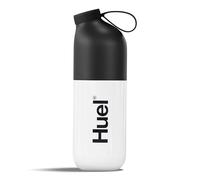 Huel Shaker Bottle 500 ml, Protein Shaker Bottle, BPA-Free Tritan Body, Leak-Proof Lockable Lid and Detachable Cap with Carry Loop, Durable Dent-Proof Spill-Proof Gym Bottle for Protein Shake