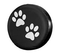 Huella De Pata Funda Cubierta Para Rueda Weatherproof Funda Rueda Repuesto Impermeable Cubierta Para Ruedas De Repuesto Para Suv Vehículo Camión