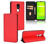 Hülle® 3D Relief Patterns Flip Wallet Case Compatible for Cricket Icon 3 (Pattern 2)