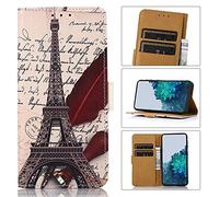 Hülle® 3D Relief Patterns Flip Wallet Case Compatible for Motorola Edge 20 Pro (Pattern 1)