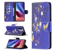 Hülle® 3D Relief Patterns Flip Wallet Case Compatible for Xiaomi Poco F3/Xiaomi Redmi K40 Pro/Xiaomi Redmi K40/Xiaomi Mi 11i (Pattern 9)