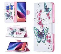 Hülle® 3D Relief Patterns Flip Wallet Case Compatible for Xiaomi Poco F3/Xiaomi Redmi K40 Pro/Xiaomi Redmi K40/Xiaomi Mi 11i (Pattern 5)