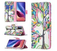Hülle® 3D Relief Patterns Flip Wallet Case Compatible for Xiaomi Poco F3/Xiaomi Redmi K40 Pro/Xiaomi Redmi K40/Xiaomi Mi 11i (Pattern 9)