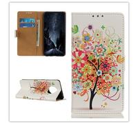 Hülle® 3D Relief Patterns Flip Wallet Case for OnePlus 7T (Pattern 4)