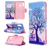 Hülle® 3D Relief Patterns Wallet Flip Case Compatible for Samsung Galaxy A70e (Pattern 7)