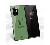 Hülle® 9H Tempered Stained Glass Case Anti-Scratches Compatible for Xiaomi Mi Mix Fold (21)