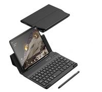 Hülle Case for Find N5 Keyboard Magnetic Flip Folio + Pen + Pen Slot,Book Cover Keyboard Kit for Oppo Find N5(4)
