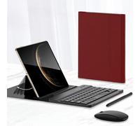 Hülle Case for Find N5 Keyboard + Mouse + Adjustable Angle Flip Folio + Pen + Pen Slot,Book Cover Keyboard Kit for Oppo Find N5(5)
