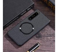 Hülle Case for Xperia 1 VI Cover Texture Leather Support Wireless Charging,Slim Bumper Shell for Sony Xperia 1 VI(2)