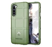 Hülle® Firmness and Flexibility Case Compatible for OnePlus Nord/OnePlus 8 NORD 5G/OnePlus Z(Army Green)
