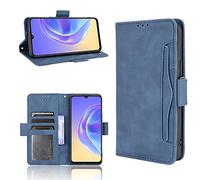 Hülle® Flip Wallet Case Compatible for T-Mobile REVVL V+ 5G(Pattern 4)