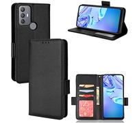 Hülle® Flip Wallet Case Compatible for TCL 305/TCL 30E/TCL 30 SE (Pattern 2)