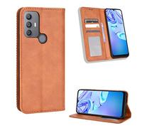 Hülle® Flip Wallet Case Compatible for TCL 305/TCL 30E/TCL 30 SE(Pattern 4)