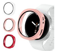 Hülle für Samsung Galaxy Watch 8 Schutzhülle 42mm,3 Stück Hartes PC Mattiertes Case Gehärteter Film für Samsung Galaxy Watch 8 Hülle 42mm Damen Herren,Galaxy Watch 8 Zubehör,Smartwatch 8 Schutzhülle