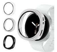 Hülle für Samsung Galaxy Watch 8 Schutzhülle 42mm,3 Stück Hartes PC Mattiertes Case Gehärteter Film für Samsung Galaxy Watch 8 Hülle 42mm Damen Herren,Galaxy Watch 8 Zubehör,Smartwatch 8 Schutzhülle