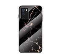 Hülle® Gradient Color Anti-Scratches Glass Case Compatible for Oppo A16/Oppo A53s 5G/Oppo A55 5G (4)