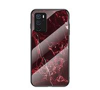 Hülle® Gradient Color Anti-Scratches Glass Case Compatible for Oppo A16/Oppo A53s 5G/Oppo A55 5G (6)