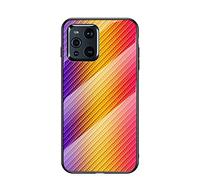 Hülle® Gradient Color Anti-Scratches Glass Case Compatible for OPPO Find X3 Pro/for OPPO Find X3 (2)