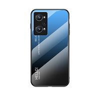 Hülle® Gradient Color Anti-Scratches Glass Case Compatible for Realme GT Neo2 (6)