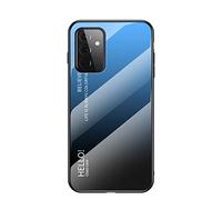 Hülle® Gradient Color Anti-Scratches Glass Case Compatible for Samsung Galaxy A72 5G (6)
