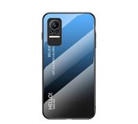 Hülle® Gradient Color Anti-Scratches Glass Case Compatible for Xiaomi Civi (1)