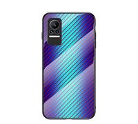 Hülle® Gradient Color Anti-Scratches Glass Case Compatible for Xiaomi Civi (2)