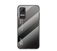 Hülle® Gradient Color Anti-Scratches Glass Case Compatible for Xiaomi Civi (4)