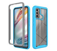 Hülle® Hard Shield PC Case Ultra Thin,Anti Collision,Comfortable Grip Compatible for Motorola Moto G60/Motorola Moto G40 Fusion (4)