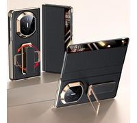 Hülle Magnetic Flip Case for Mate X7 Cover Leather + Rotating Wristband Stand + View Window,Flap Shell Folio Shield for Huawei Mate X7(11)