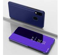Hülle® Plating Flip Mirror Case for Huawei Honor 8A Pro (Purple)