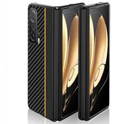 Hülle® Textured Leather Case Foldable,Anti Vibration & Anti Fall,Comfortable Grip Full Protection Shell Compatible for Honor Magic V (1)