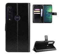 Hülle® Wallet Flip Case Compatible for Motorola One Macro/Motorola Moto G8 Plus(Pattern 1)