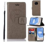 Hülle® Wallet Flip Case for OnePlus 7T (Pattern 4)