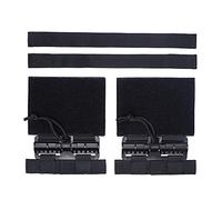 Huenco Tactical Vest Quick Release Buckle Set Single Point Molle Quick Removal Buckle Set with Hook and Loop Fastener for JPC CPC NCP XPC 420 Vest