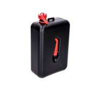 Hünersdorff 2 Litre Fuel Petrol Jerry Can (Black Pastic) with Integrated Spou...