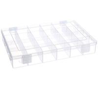 huenersdorff 611500 PP-Classic Assortment 24 Compartments Box - Transparent