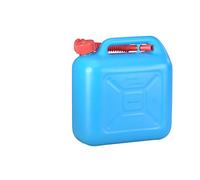 hünersdorff 812893 Fuel Canister 10 L Standard 10 L for Petrol, Diesel and Other Dangerous Goods, UN Approval, Made in Germany, TÜV-Tested Production, Blue
