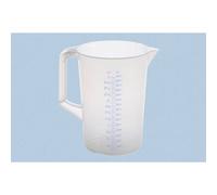 Hünersdorff 938000 Graduated Beaker 3000ml Plastic Accurate Measuring