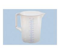 Hünersdorff 939000 Graduated Beaker 5000 ml Plastic 1 Piece